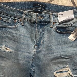 Aeropostale Men's Light Blue Jeans